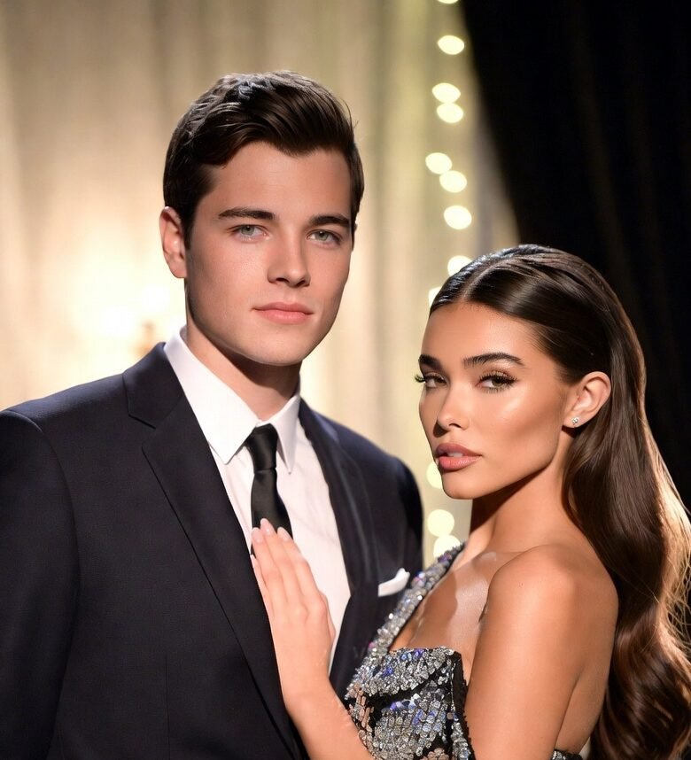 Justin Herbert and Madison Beer