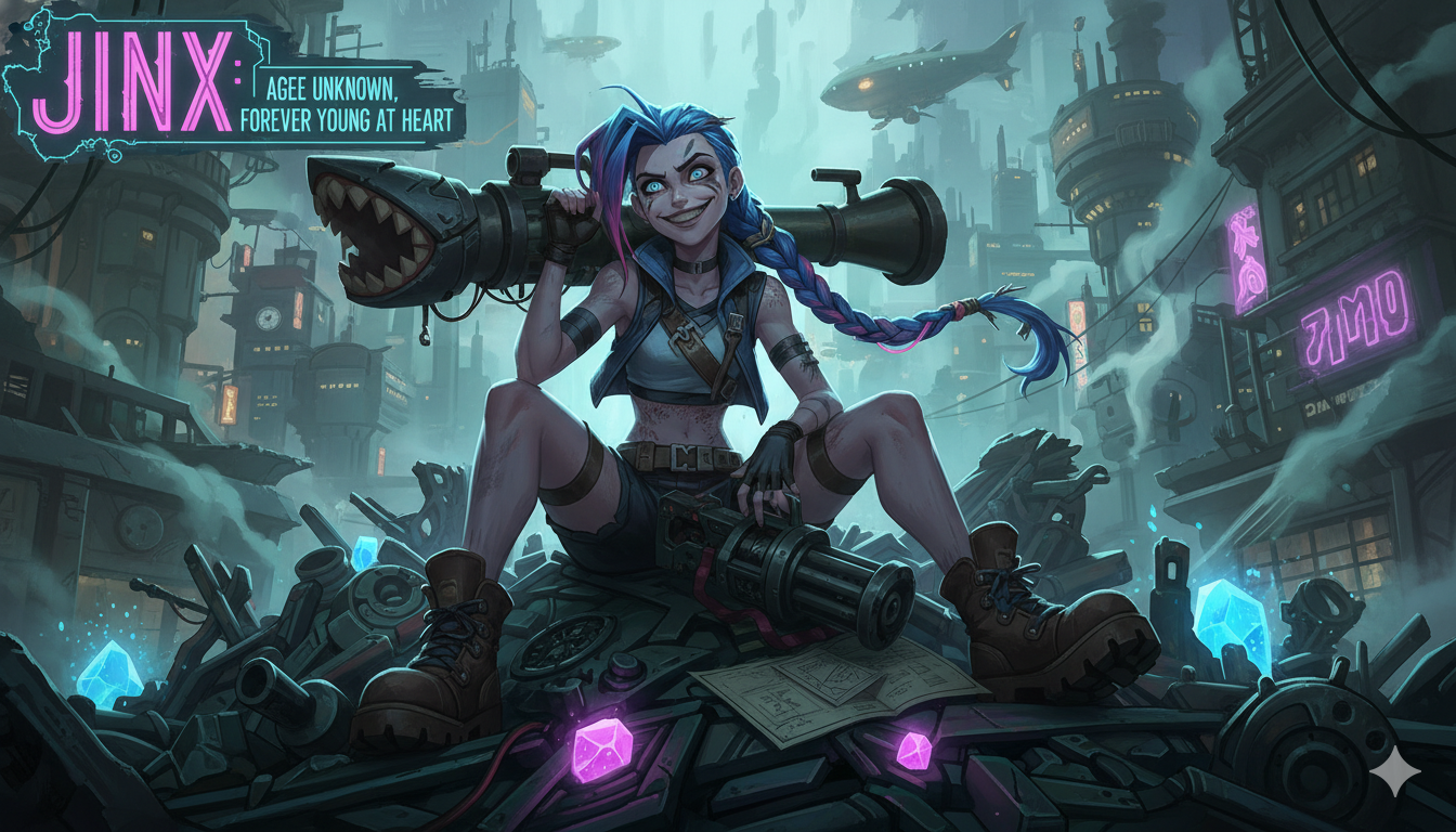 How Old is Jinx in Arcane
